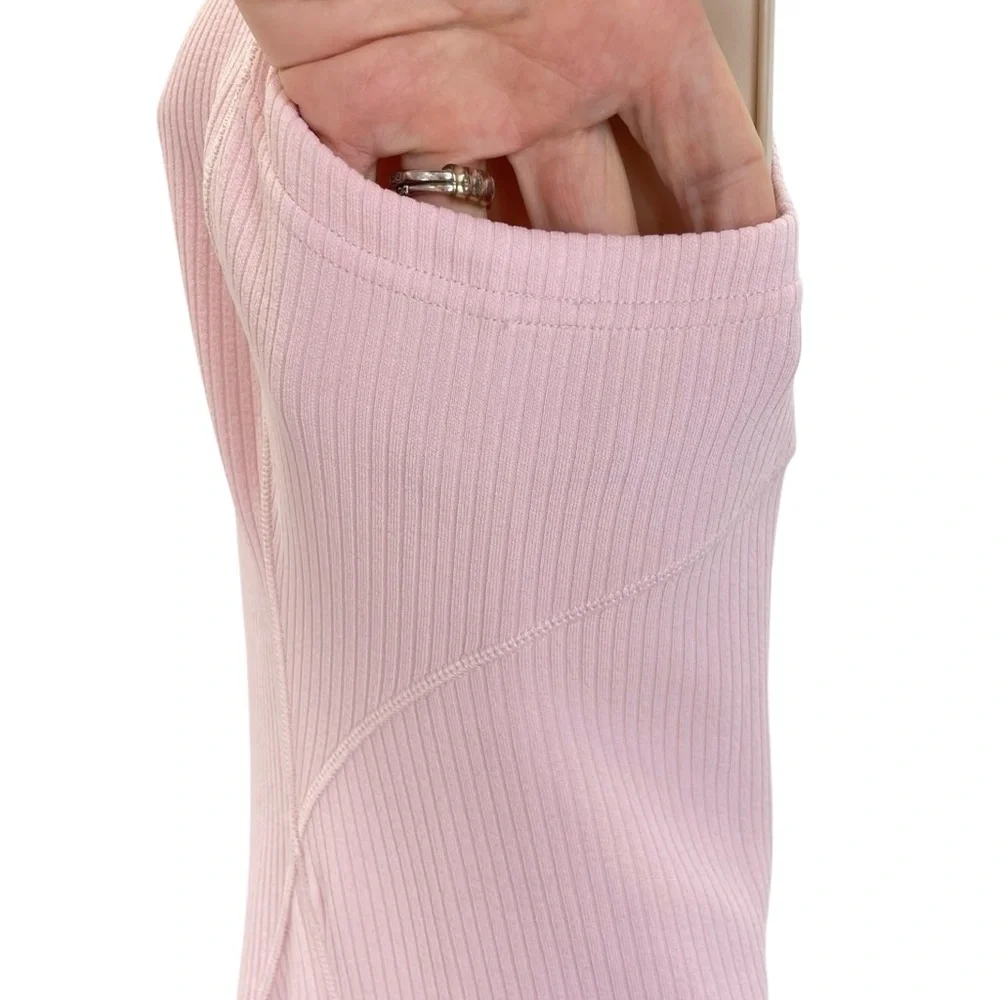 Lululemon Ribbed Softstreme Tank Dress 8 Pink